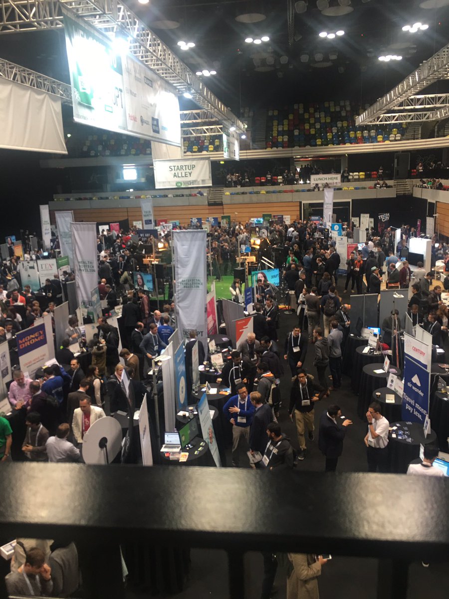 So looking forward to having a stand here tomorrow <a href="/TechCrunch/">TechCrunch</a> 
So much innovation #TCDisrupt