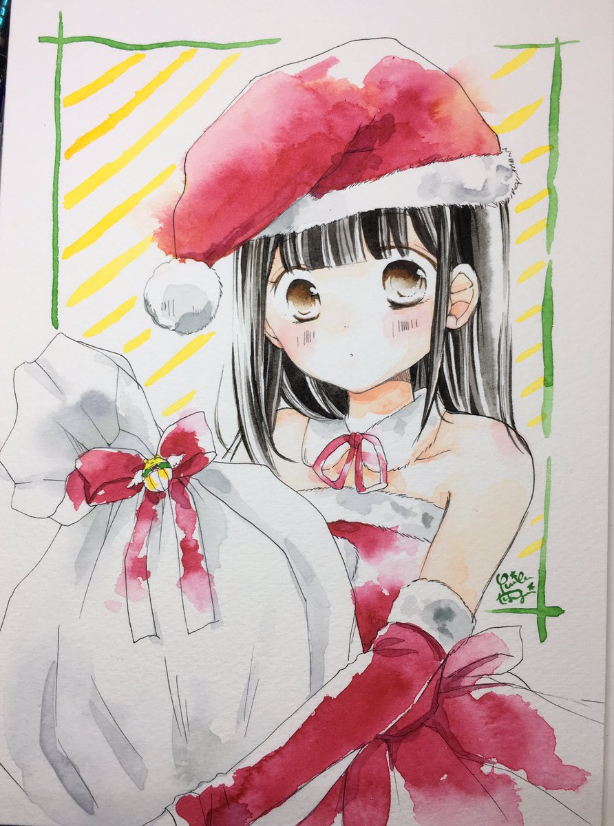【告知】本日発売コミックフラッパー1月号に「キャラ屋さんの遅い青春」5話目載せていただいてます✨一巻は1/23発売です!
本編は夏真っ盛りなのでサンタあゆちゃんをぺたり…5話のあゆちゃんもまさかの格好をしてますよ!
試し読み→https://t.co/76MxEyI3RJ 