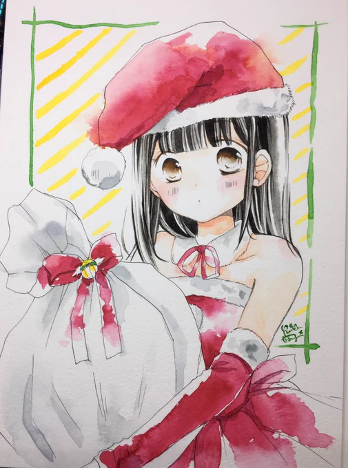 【告知】本日発売コミックフラッパー1月号に「キャラ屋さんの遅い青春」5話目載せていただいてます✨一巻は1/23発売です!
本編は夏真っ盛りなのでサンタあゆちゃんをぺたり…5話のあゆちゃんもまさかの格好をしてますよ!
試し読み→https://t.co/76MxEyI3RJ 
