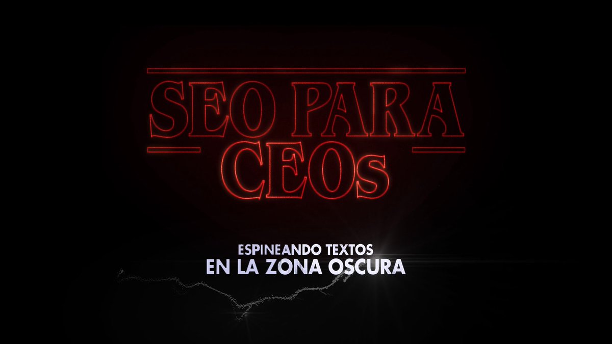 xabier_iglesias's tweet photo. En el #SEOparaCEOs de hoy nos vamos a la zona oscura y os hablamos de #Espinner https://t.co/dlPKYhOWIN Cuidado con el demogornon! RT,thanks https://t.co/avVZeeraF3