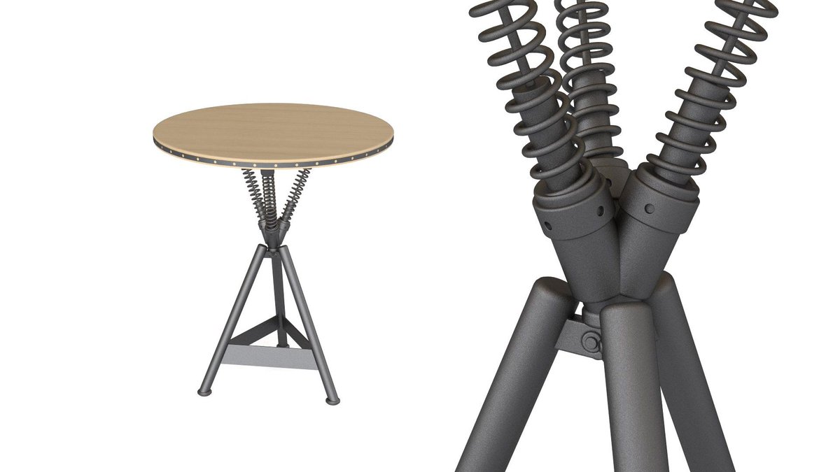 New free 3D model of a Moto table, download now: