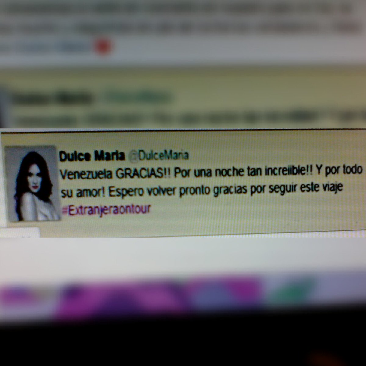 manuelperezpul1's tweet photo. Cuando volveremos a ver un twett asi @DulceMaria .. Te extraña VENEZUELA ... https://t.co/fHIhfCx62c