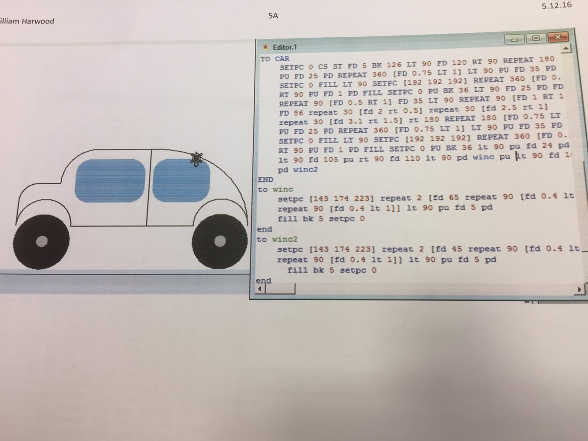 NottsHighIJS's tweet image. Stunning coding by William and Phoebe in today's computing lesson. #complexcoding