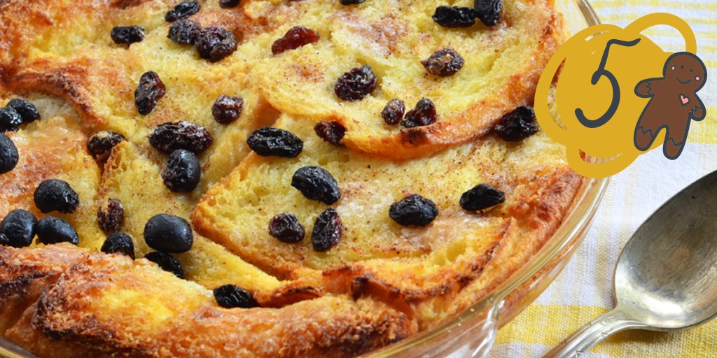 DAY 5: Here's a Christmas Bread + Butter Pudding recipe from <a href="/glutopiagf/">Glutopia Gluten Free</a> using our #glutenfree Farmhouse Loaf: bit.ly/2gtviMQ