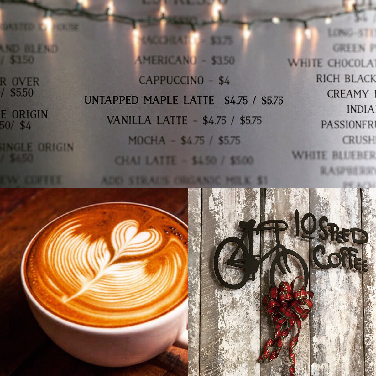 untappedmaple's tweet photo. Not just a seasonal drink, the #UnTappedMaple Latte is divine! @pedalersfork knows that maple syrup is for way more than pancakes. https://t.co/uWPC1lmsnA