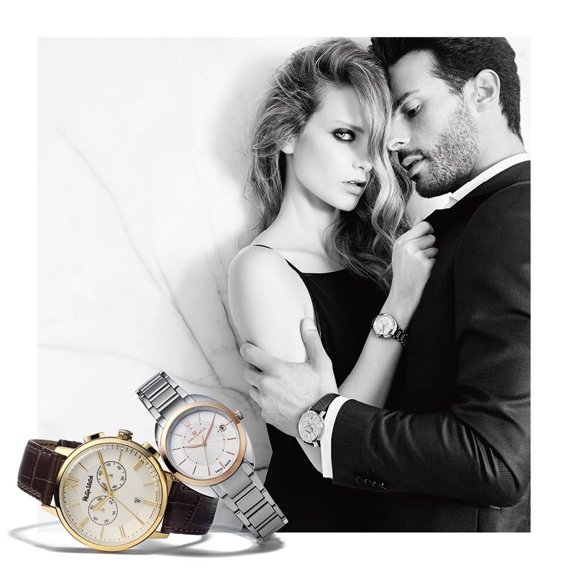 PhilipWatch's tweet photo. Il ticchettio del tempo che scorre a ritmo con il battito del cuore. #Emozioni senza tempo di orologi dall'eleganza unica. #timelessemotion https://t.co/90tkYQRTl3