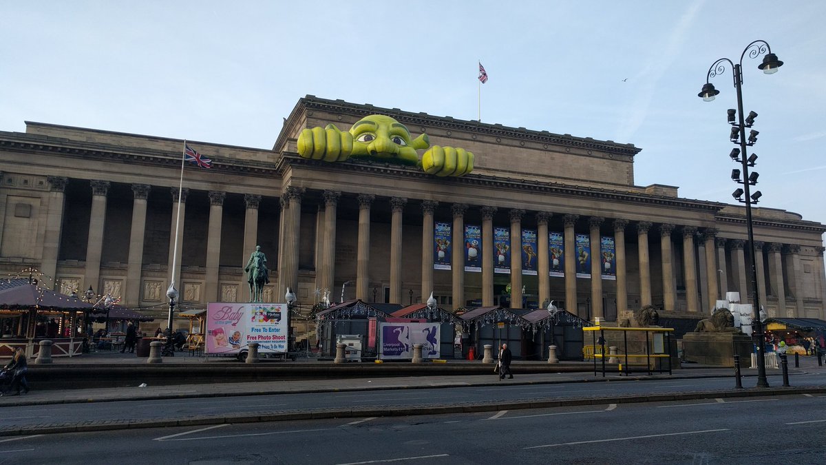 gadgetbaxter's tweet photo. I see Liverpool is ready for #RHonTour - a bar for @LizzieRose_Hull and a inflatable figure that resembles @TheCarlWheatley https://t.co/Nt0PNbzzN8