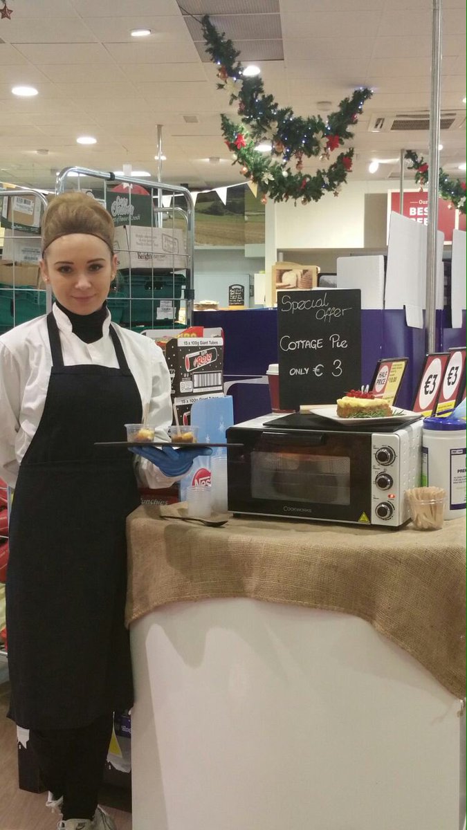 Premium cottage pie only 3 euro!! Tasting instore today!!