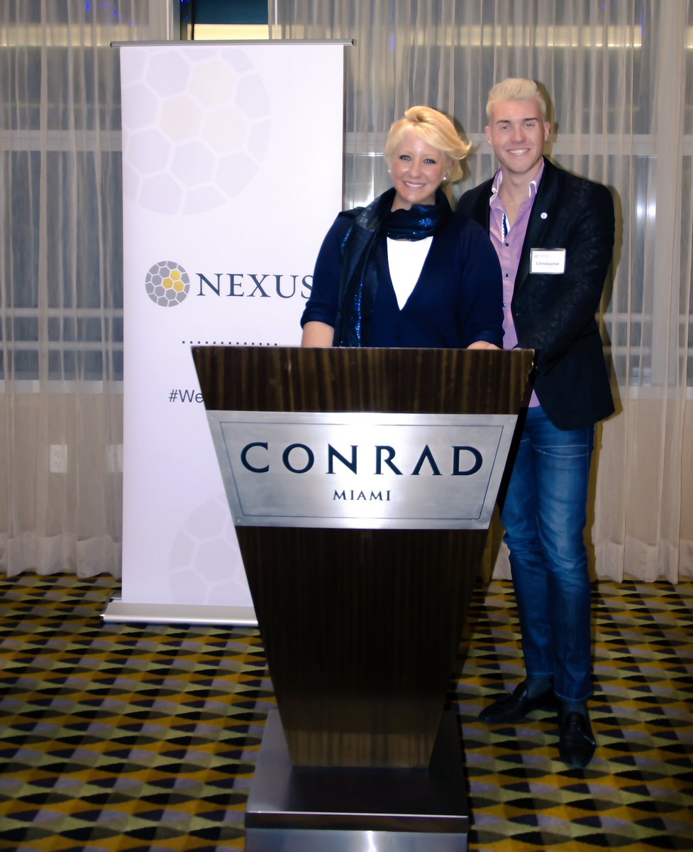 denisefraile's tweet photo. What an amazing day at the @TheNexusSummit sharing ideas with incredible people. #wearenexus #philanthropy #nexussummit #miami https://t.co/cRgU2LyJpj