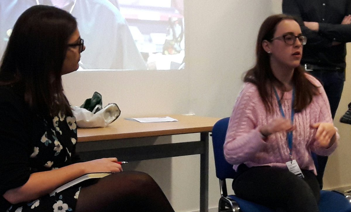 layla and Mel talking about the employment gap