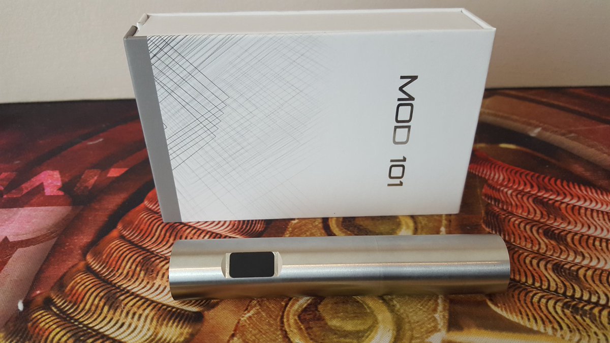 vapedontsmoke82's tweet photo. Tomorrows review will be The Mod 101 from Ehpro. Tube style TC with bypass. Sleek as she is pretty https://t.co/lT4cRl1Ovg