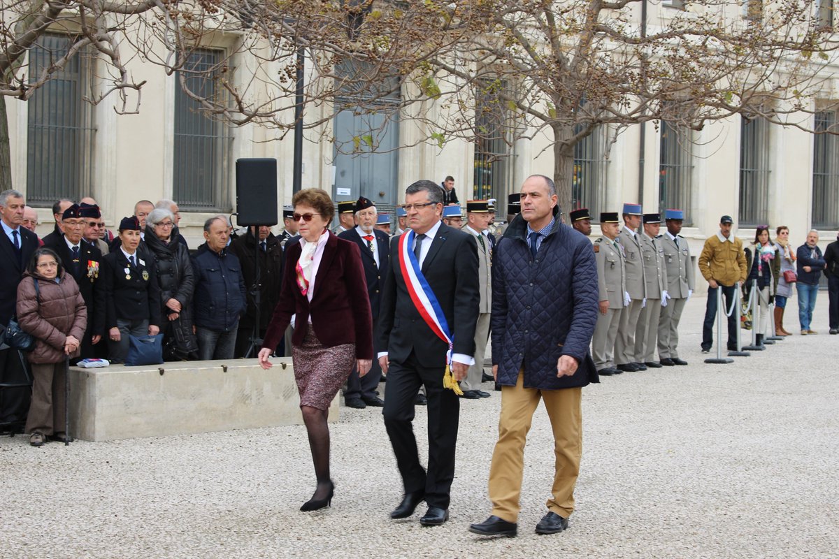 franckproust's tweet photo. Journée Nationale d'#Hommage aux #MortsPourLaFrance pendant la Guerre d'Algérie et les Combats du Maroc et de Tunisie
#5dec2016 #Nîmes https://t.co/kbsk6wrFMZ