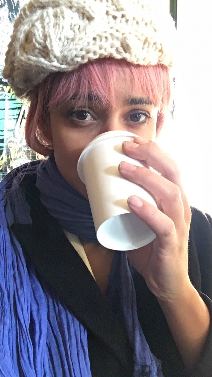 Coffee and ski-stocks for now ❄️ #filming #whiterabbit #setlife