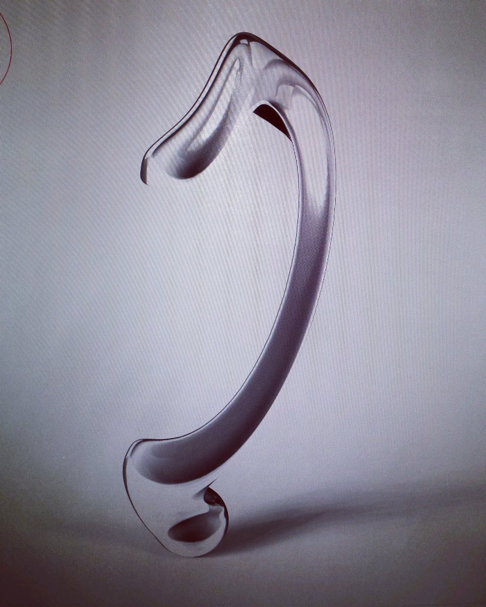JonAndrewsArts's tweet photo. This is nothing in particular #1 #3dprinting #abstract @ja.arts #instagram #silverwork #shinythings https://t.co/FmBlviiD22