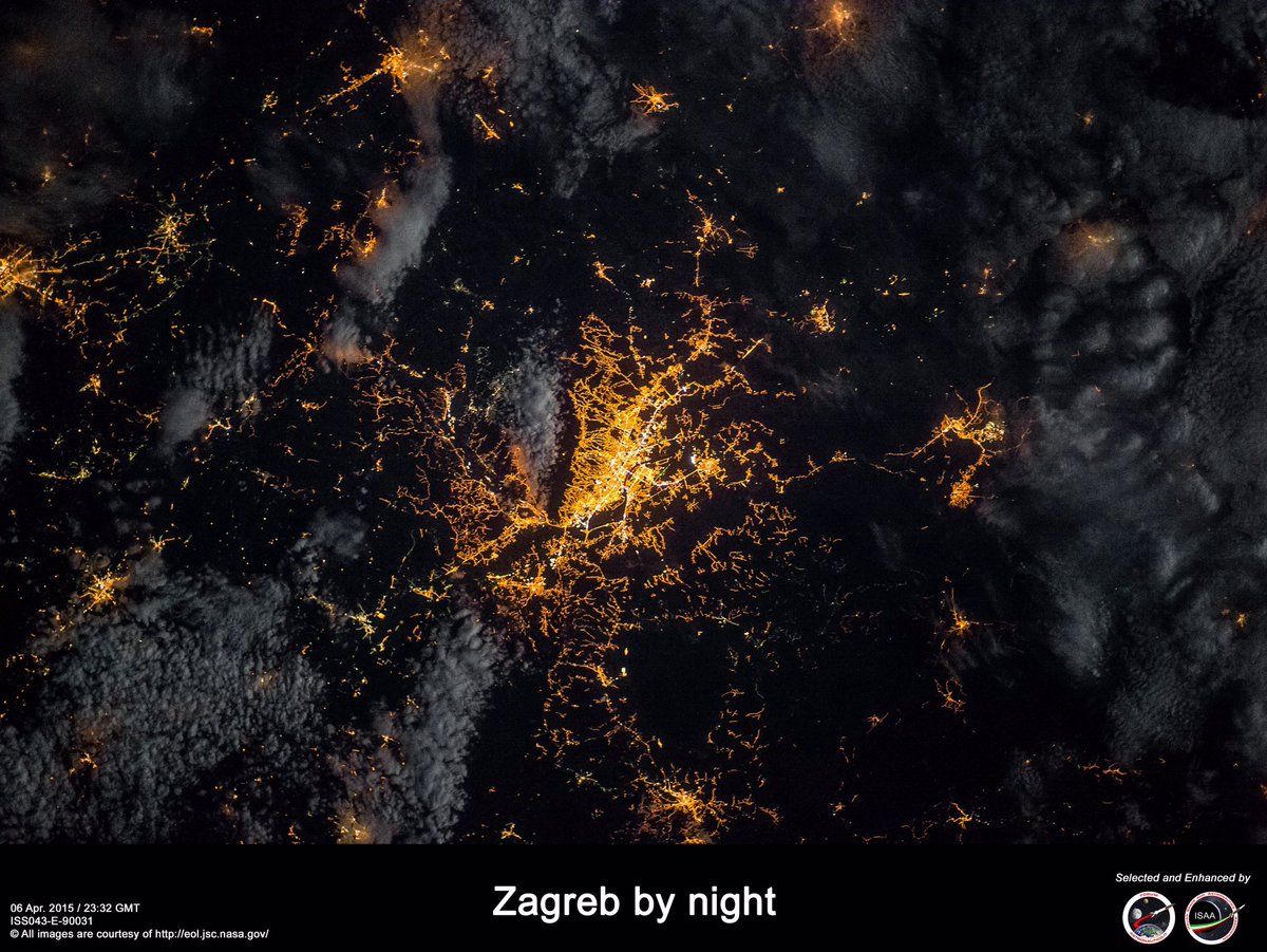 IgnazioMagnani's tweet photo. 🇭🇷Croatia, Zagreb from @Space_Station by night

🌍@Hillal_Soudani @Anriquez11 @gnkdinamo @RadioStudent1 @KHL_MedvescakZG @SeverMaja @Beler 🌍 https://t.co/c63Yl4nmGO