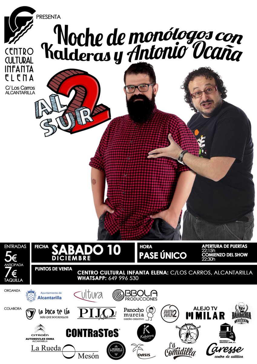 AgendaKalderas's tweet photo. @_alsur2 en #Alcantarilla https://t.co/asUq5vo9Yd