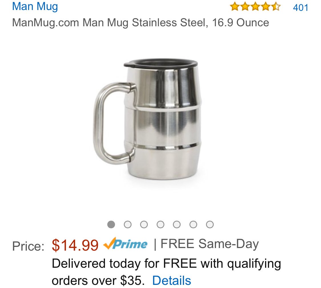 Hey! We're having a huge sale on our Amazon inventory. $14.99 with free shipping for you Prime members! 🎁 #mondaymorning