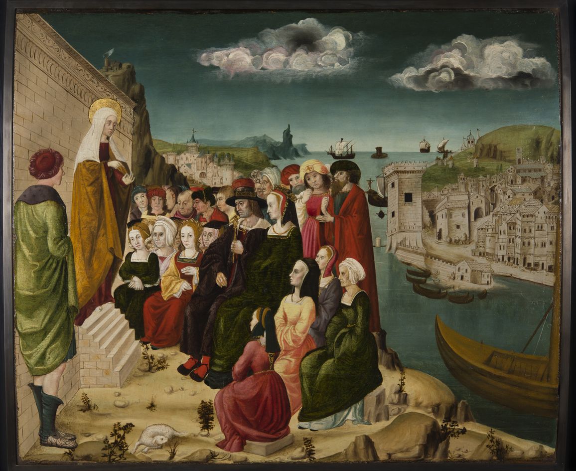 Un chef d'œuvre de l' #expo #Maddalena La Prédication de Marie Madeleine à #marseille 1513, prêté par <a href="/museecluny/">Musée de Cluny</a> &amp; <a href="/musee_histoire/">Musée d'Histoire</a> #Merci !