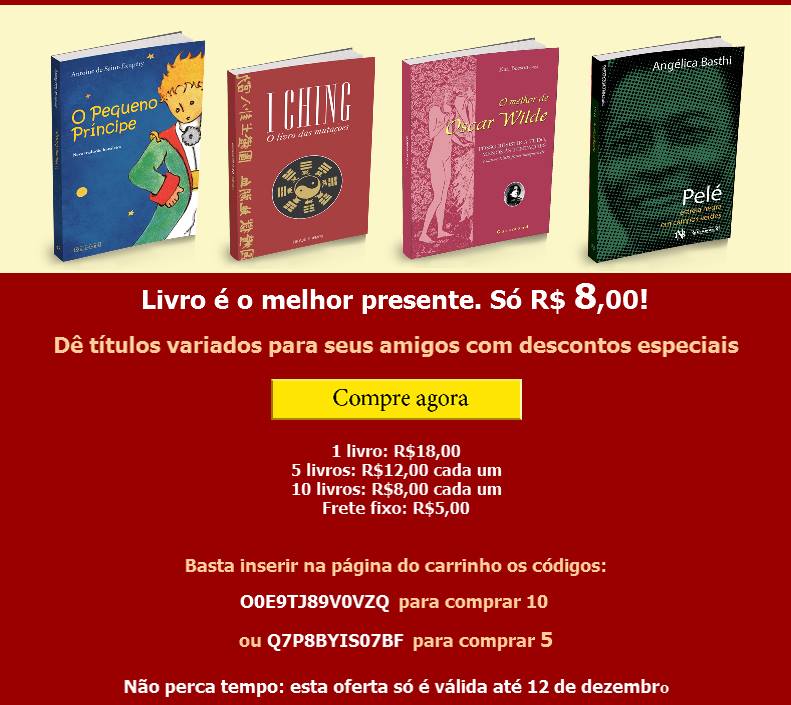 GaramondEditora's tweet photo. Livro é o melhor presente. Grandes livros por R$8. > https://t.co/fim4lBXGdY https://t.co/3NUtO4xjiO
