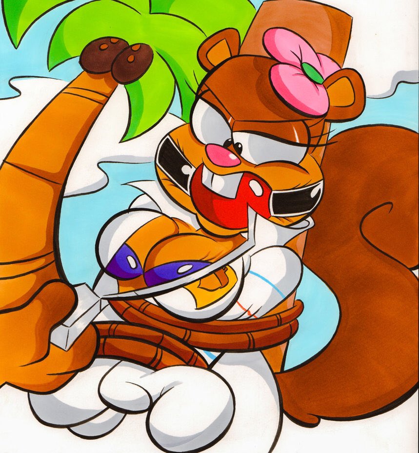 BondageRara's tweet photo. I might make a lewd sandy cheeks account, because look at her! So beautiful! With bondage of course , so who thinks I should? https://t.co/HocP7OVdGK