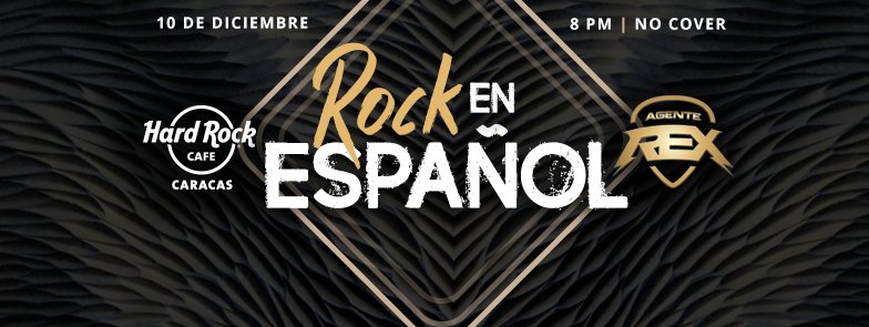 hardrockcafeccs's tweet image. Le metimos la moneda a la rockola y seleccionamos el ¡#Tributo al #Rock en español! por @agenterexbanda ESTE SÁBADO desde las 8pm. No cover