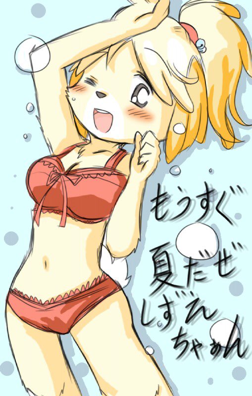 BondageRara's tweet photo. Or Isabella from animal crossing. Going to be hard to choose. https://t.co/xq6pQfMJue