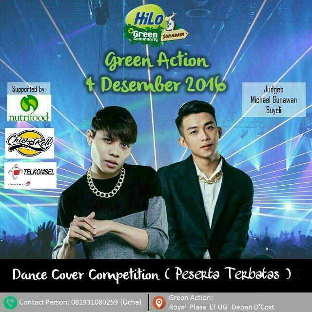 Acara Green Action tgl 4 Desember 2016 di Atrium Royal Plaza kmrin sukses di gelar. Terima kasih banyak Greeners!