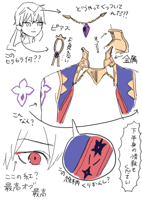 ギルの服メモ 