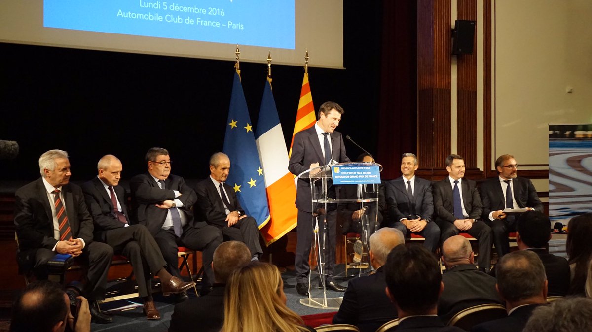 JPierreColin's tweet photo. Annonce par @cestrosi du retour de la #F1 dans le #Var. 
C'est 14 m€ d'investissement public pour 60m€ de retombées économiques https://t.co/QIHuMHeaTT