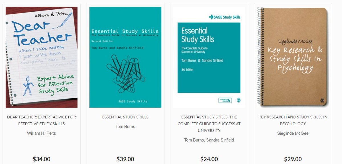 Sookoon_eBook's tweet image. سلسلة كتب #study_skills من #Sage متوفرة الآن بأسعار منافسة على سكون.كوم 

أحصل على كتابك الآن 
sookoon.com