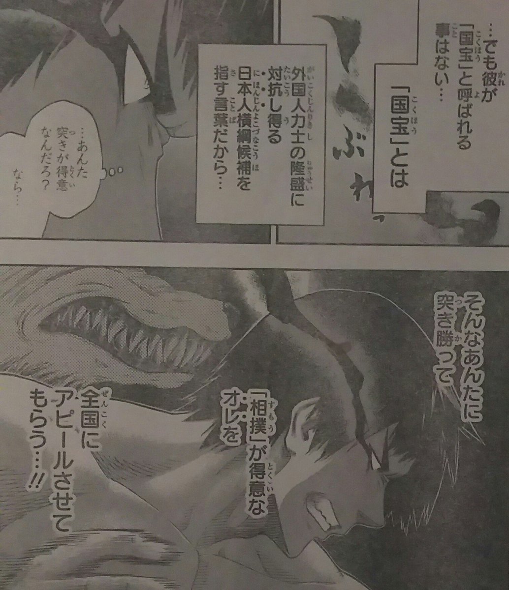 クレオ これはコメントでも頂いたし各サイトの予想でも見かけましたね 管理人はバトさんまで国宝級だと佑真まで国宝 喰いになってしまってインフレ過ぎないかと感じたので準国宝と想定してましたが 国宝喰い2人目産まれてしまうのか 火ノ丸相撲