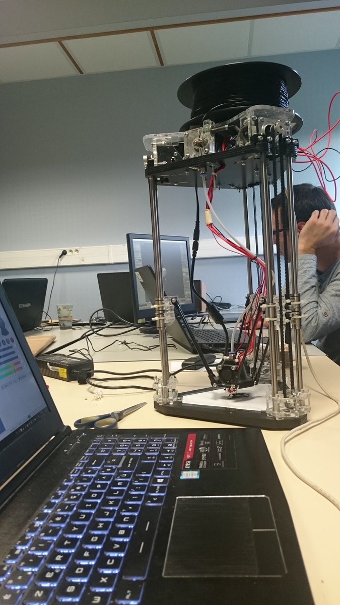 K_Goarand's tweet image. Aujourd'hui atelier  #imprimante3D   @Armor_Code