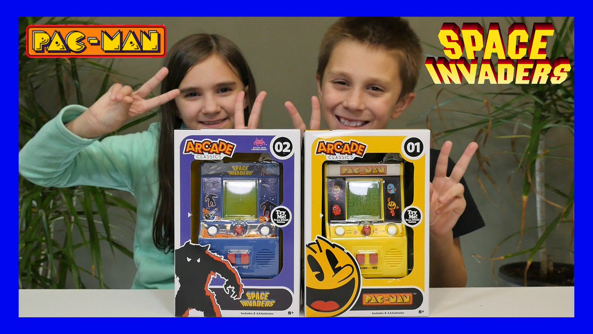 ScatteredAdvntr's tweet image. Check out the awesome #pacman &amp;amp; #spaceinvaders Mini Arcade Games!  Thanks #TheBridgeDirect! youtu.be/wDLrHWIadYE #toyreview #arcadegames