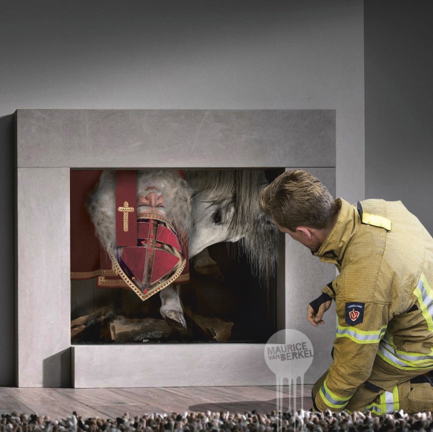 "Zeg... dit is nu de vierde keer in twee dagen.
Kunt u voortaan gewoon aanbellen?"
#pakjesavond #5dec2016