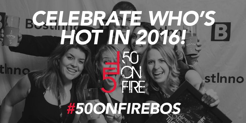 Have you grabbed your tickets for #50onFireBOS? Well, the big event is only 2 DAYS away! Grab your tickets TODAY: bit.ly/2cIcRD0