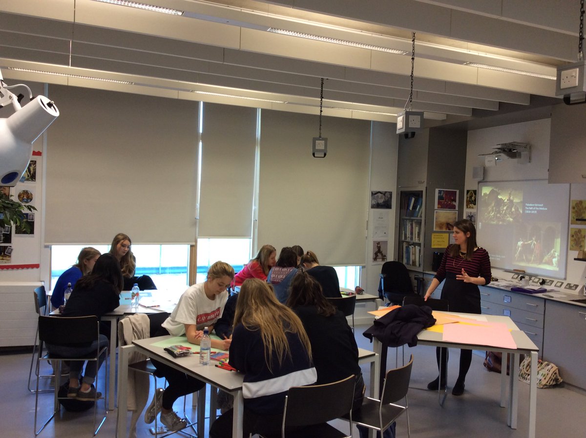 LEHSchool's tweet photo. UVI Art Historians spent a fantastic morning learning about 19th Century Art &amp; Politics. Thank you @cthebigpicture #LEHSchool #arthistory https://t.co/YeXcLtPm5R