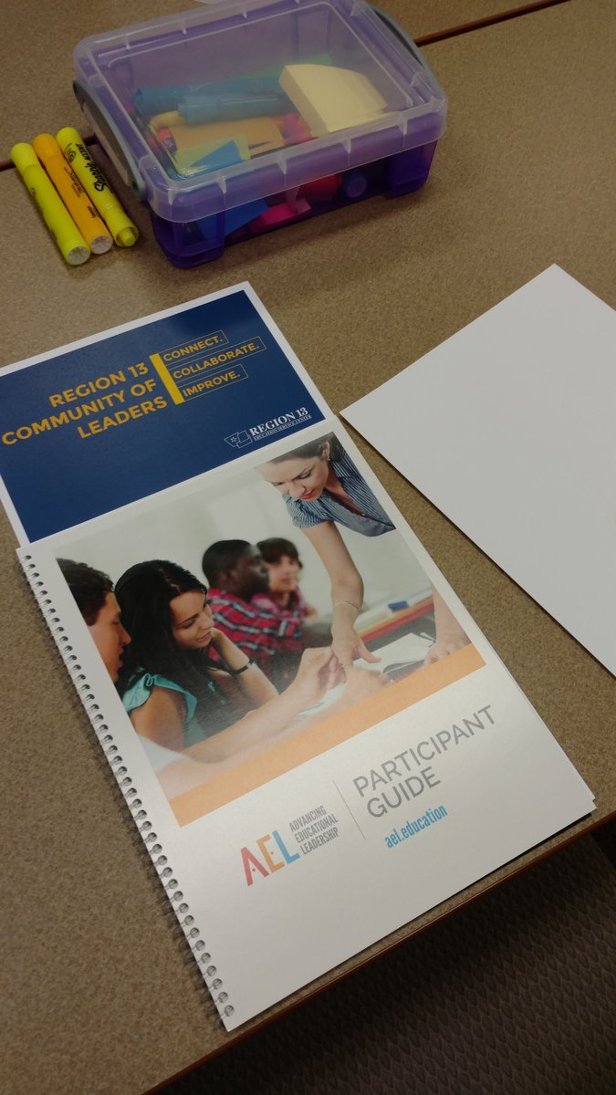Excited to learn today with <a href="/region13/">ESC Region 13</a> leaders <a href="/AEL_edu/">AEL</a>