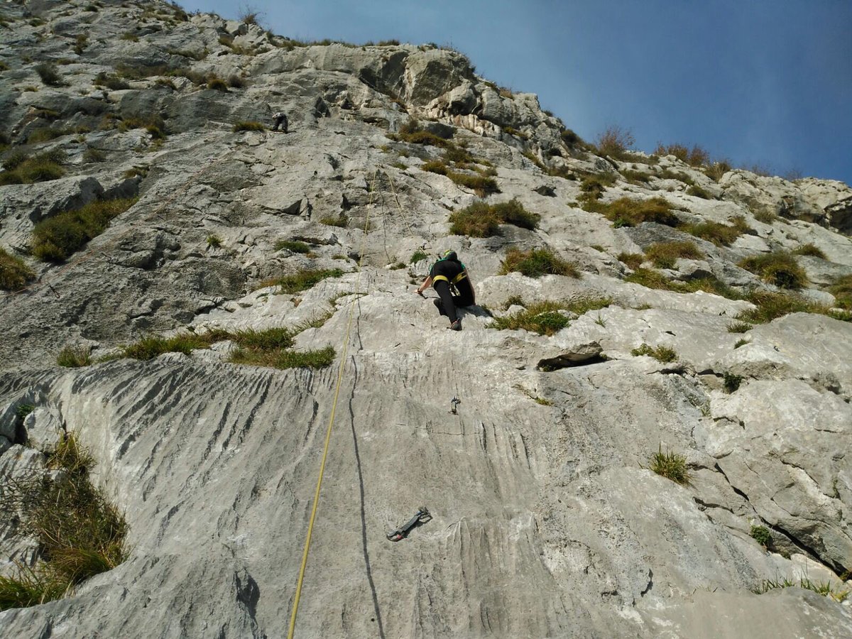 AinesRaider's tweet photo. Climbing is much more than seeking props on the rock. Admire the nature from up there and share your time with great people #climbing https://t.co/4fSvGxvhzU