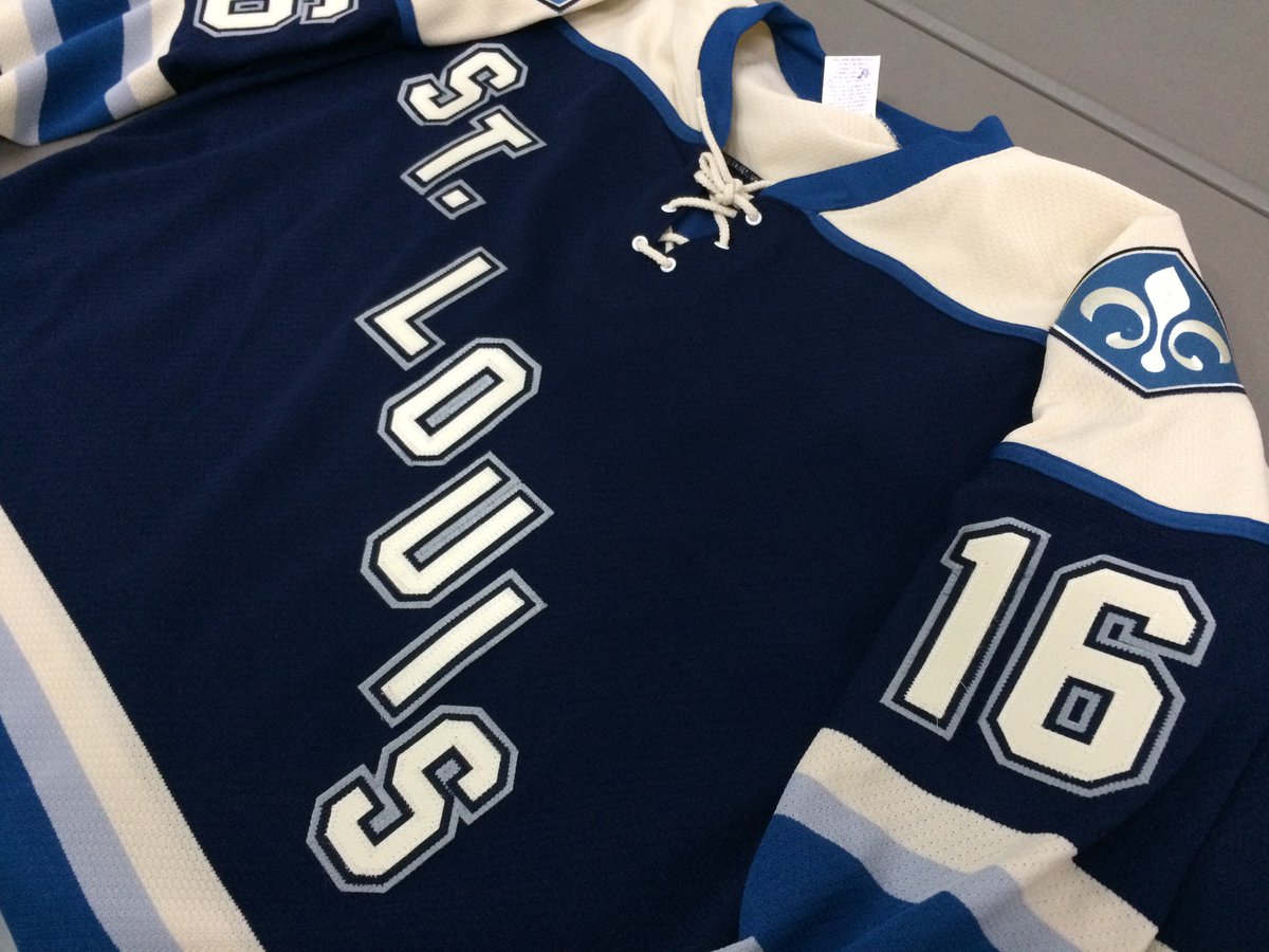 IJTeam's tweet photo. Amazing job as always by our friends @ChiEmbroidery! St. Louis University High never looked so good!  #IJTeam #StandTogetherStandOut https://t.co/kA8QyXWWln