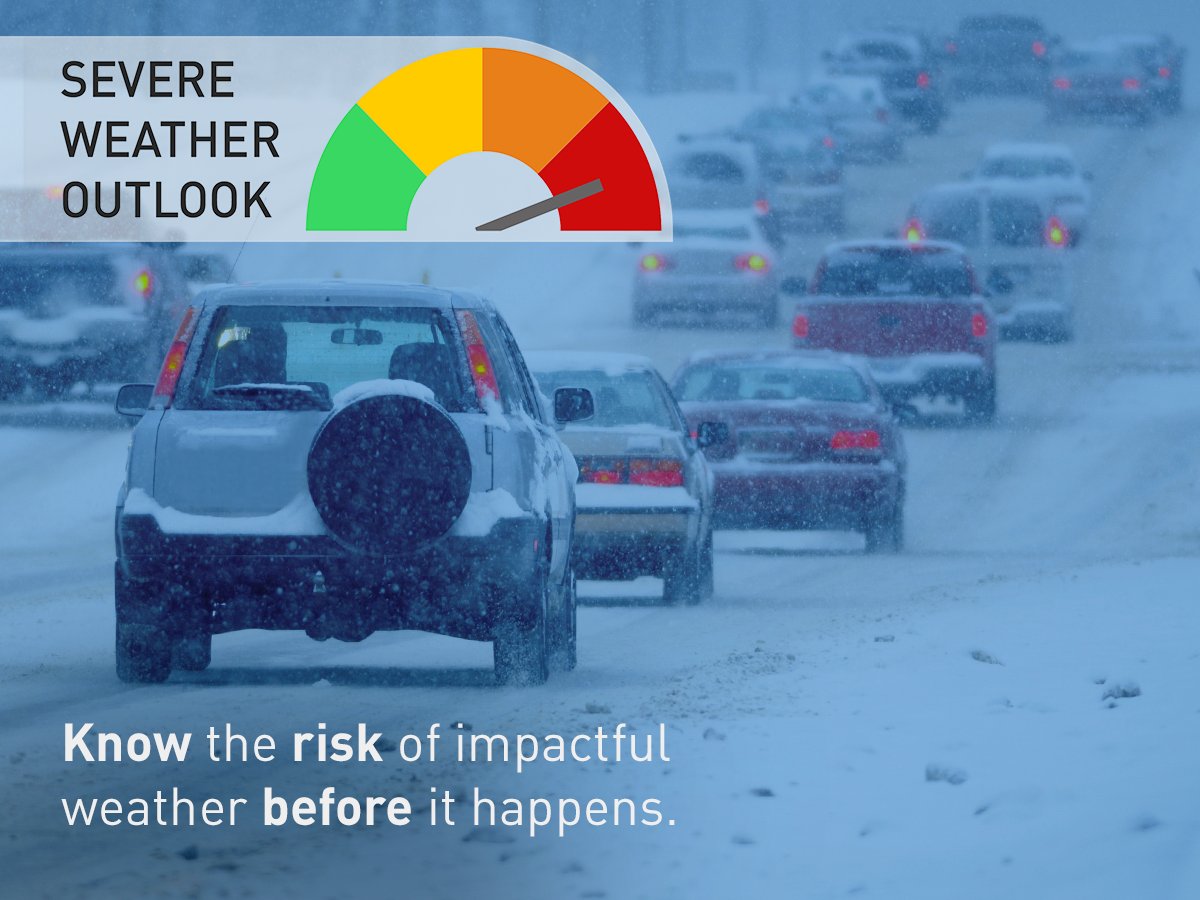 weathernetwork's tweet photo. Introducing our #SevereWeatherOutlook a new forecasting tool to help you plan &amp; stay safe. Find it on your City Page https://t.co/sBaJxILC9U https://t.co/o0I7lVlKjt