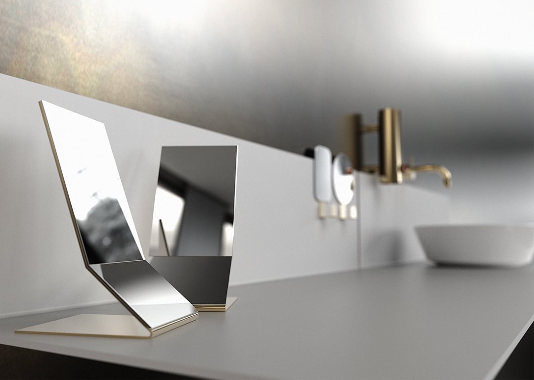 FROSTDenmark's tweet photo. Brighten up your bathroom. Let golden spots warm up your home, and selected items create a stylish interior https://t.co/SiJiedzXSE
