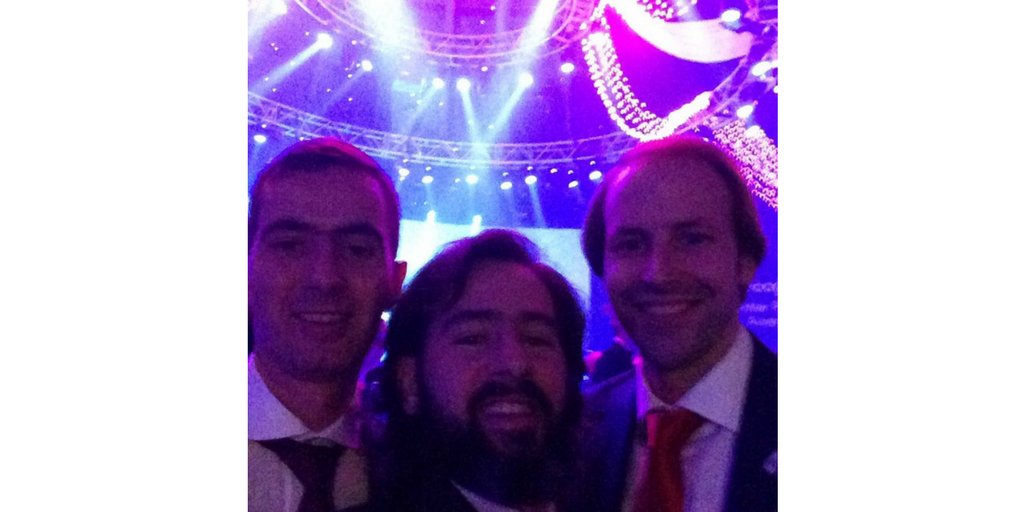 Estudio34's tweet photo. Ya estamos listos!! @ugosmith @wrenedo @lucasgrimi A por el premio en #MobilePerformance en los #GooglePartnerAwards #gpaccelerate https://t.co/DcDEBH18et