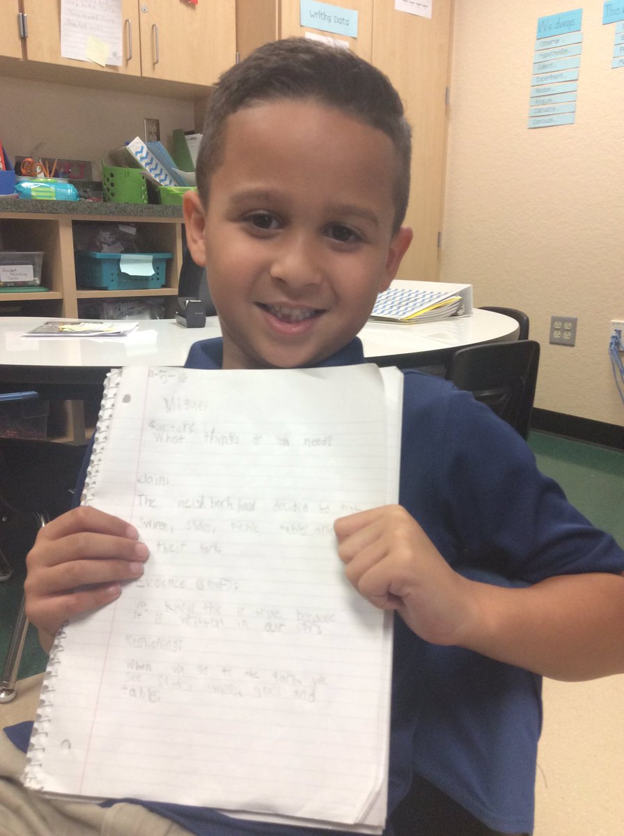 MissJTeaches's tweet photo. Practicing using CER in our writing! Tough but we did it!! @PLEgators @FirstGradePLE @Missamandaf https://t.co/aF3zpprpud
