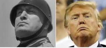 Striking resemblance between Benito Mussolini &amp; Donald Trump