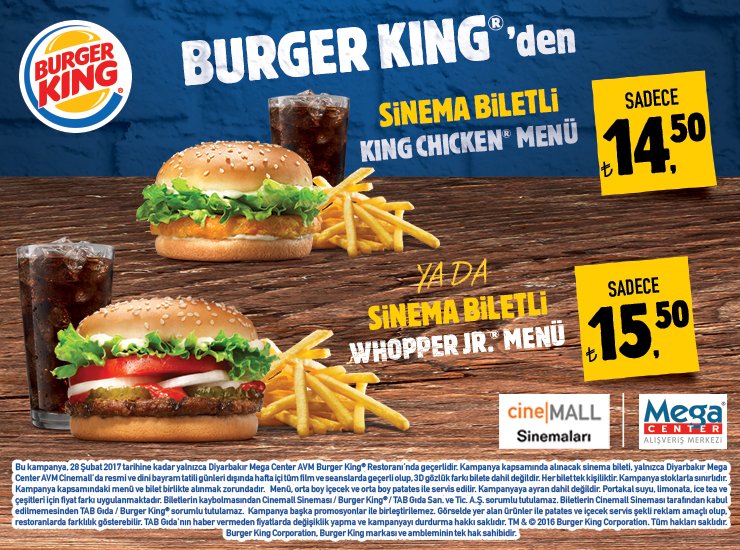 Whopper Lezzetini 2'ye katladık.