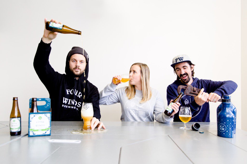 FourWindsBrewCo's tweet photo. Our online shop is up! https://t.co/dvLbr96OnP retweet to be entered in a draw to win a hoodie mailed to your door! https://t.co/WyeTHNjCNC