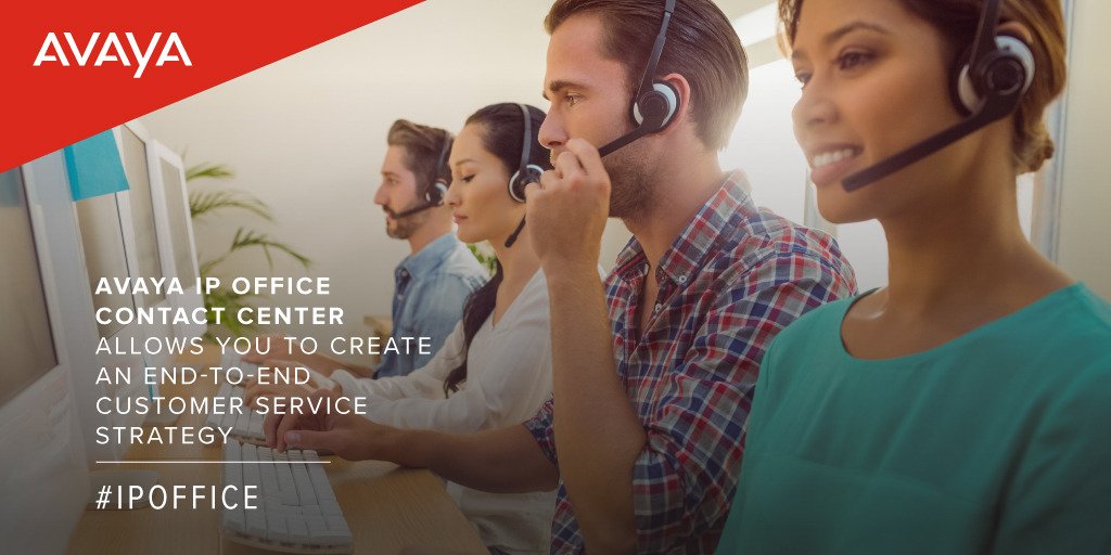 Avaya's tweet image. Isn’t it time to take your customer engagement strategies to the next level? #CCTR #IPOffice srm.avaya.com/Lg6k