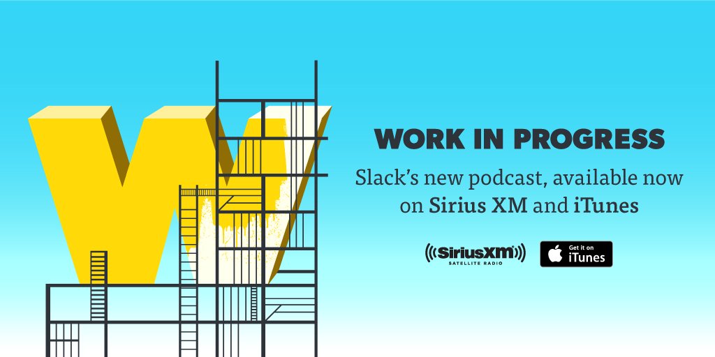 Introducing Work in Progress: A new podcast by Slack about the meaning and identity people find in work, airing weekly on SiriusXM and available on iTunes, Spotify and just about anywhere you listen to podcasts.