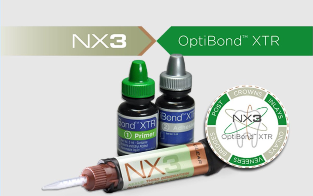 Simplify your indirect technique with a combination of NX3 and OptiBond XTR kerrdental.co.uk #dentalhour <a href="/DentalHour/">DentalHour</a> #dentistry #Kerr