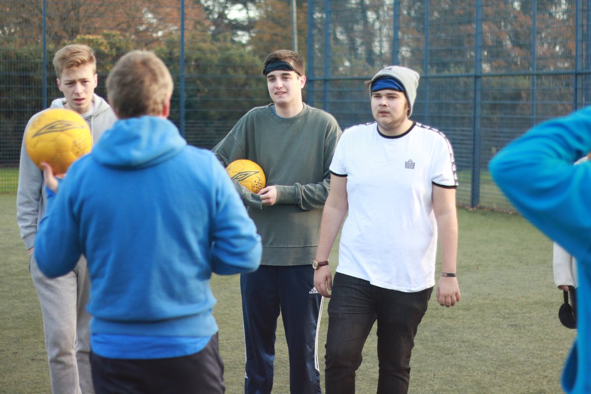 SUBUBournemouth's tweet photo. Check out the blind football session today as part of Disability History month! #DHM16 #SUBUDHM16 https://t.co/BPGI9CtfLA